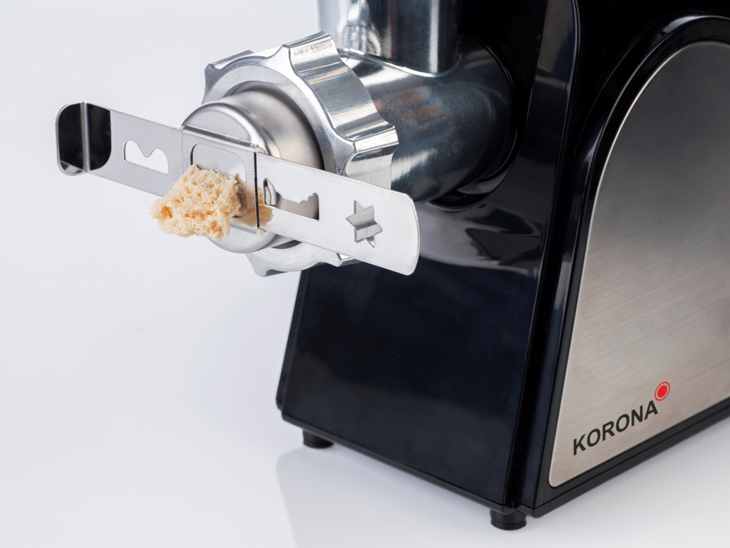 KORONA 25200 Fleischwolf 400 Watt Edelstahl/Schwarz