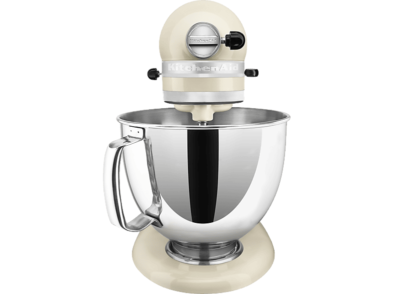 KITCHENAID 5KSM175PSEAC Artisan Küchenmaschine Almond Creme (Rührschüsselkapazität: 4,8 l, 300 Watt)