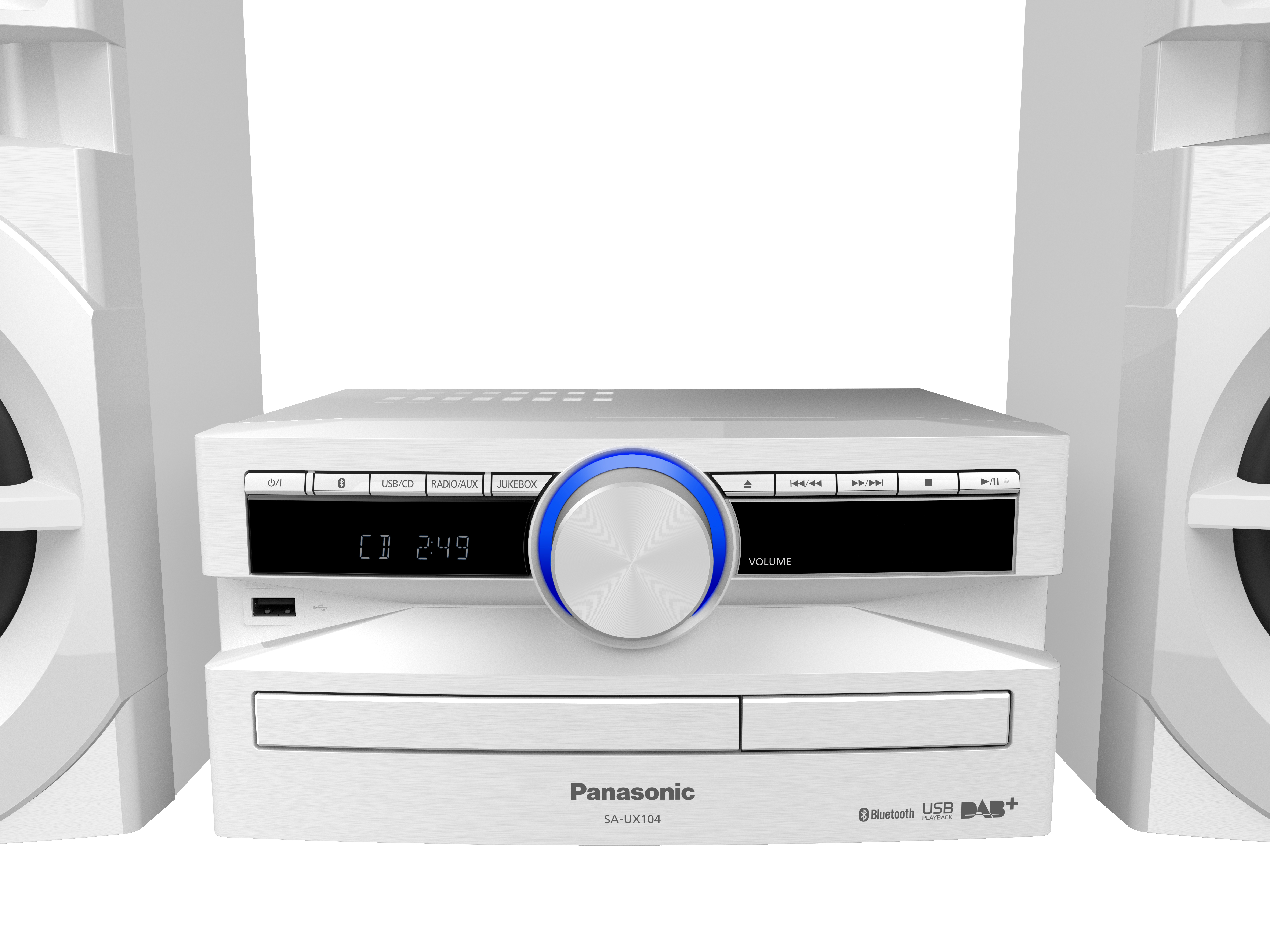 104 PANASONIC SC-UX EG-K (Weiß) Kompaktanlage