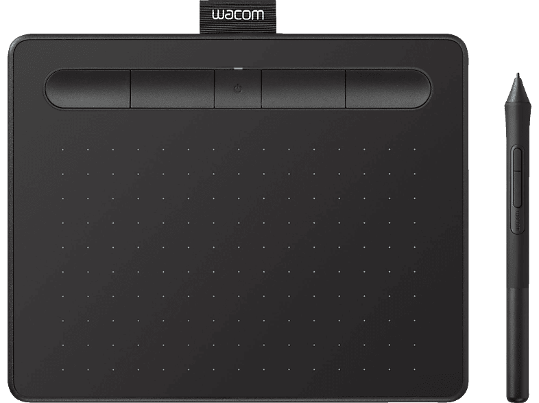 WACOM Intuos S mit Bluetooth Grafiktablett, Schwarz Grafiktablets ...