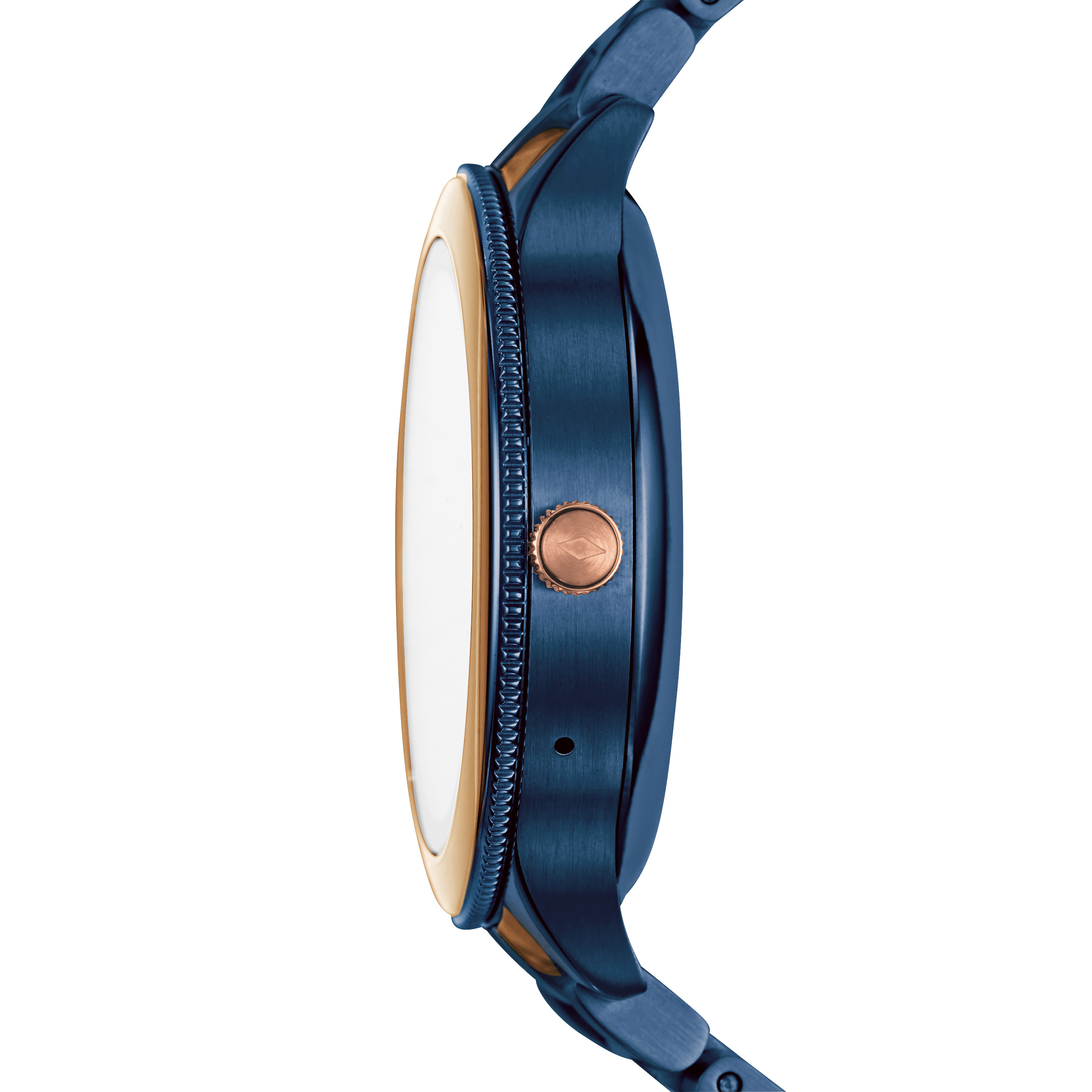 FOSSIL FTW6002 Venture Smartwatch Edelstahl Edelstahl, 190 mm, Blau