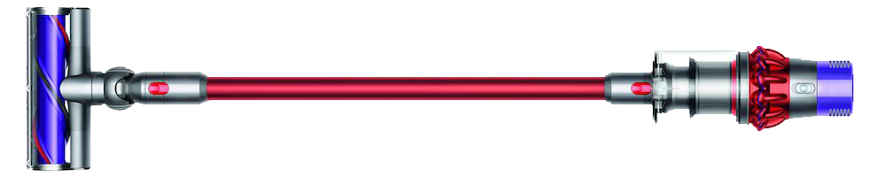 DYSON V10 Motorhead - Steelstofzuiger incl. kruimelzuiger - Accuduur 60 min - Max zuigvermogen 151 W - Rood