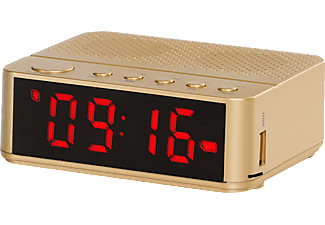 GOLDMASTER Waker Alarm Saatli Radyo Altın