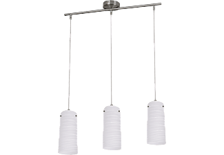 RÁBALUX Outlet 6338 AUREL Függeszték E27 3X60W, csíkos fehér