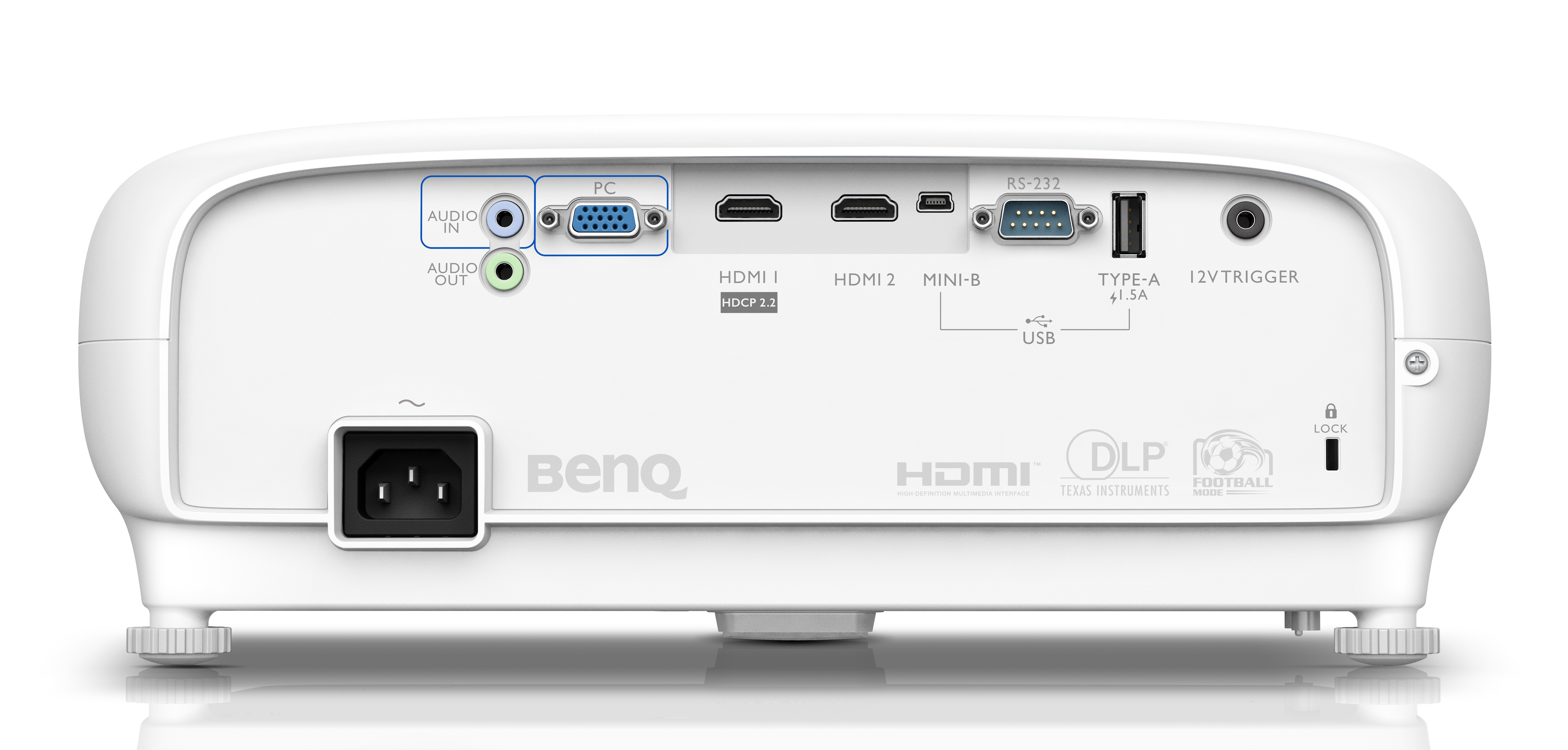 BENQ TK800 Beamer(UHD 4K, 3D, 3000 ANSI-Lumen)