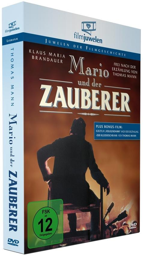 DVD-Box mit Filmplakat, Mann, Nachtszene.