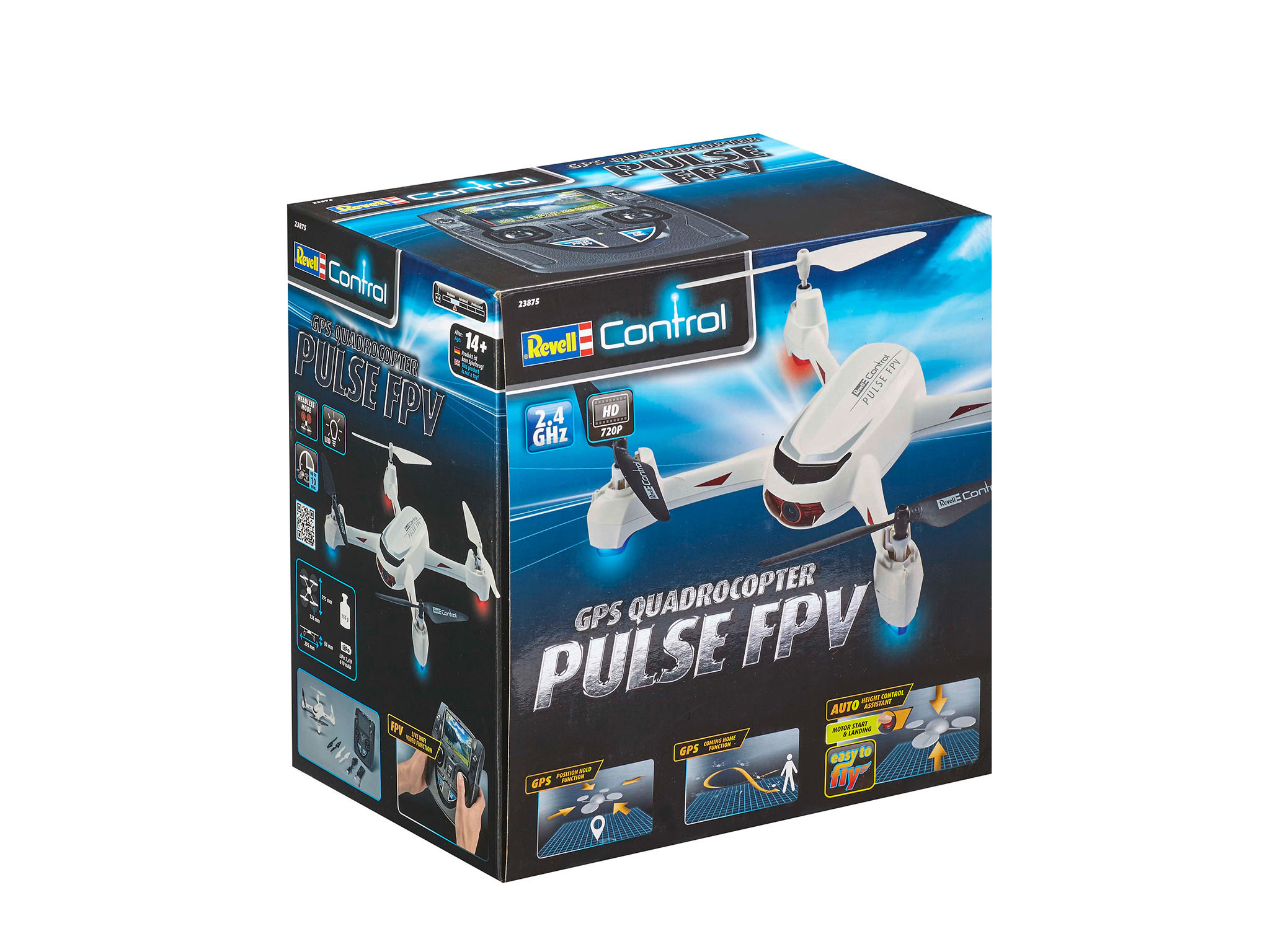 REVELL GPS Quadcopter PULSE FPV Quadrocopter, Mehrfarbig