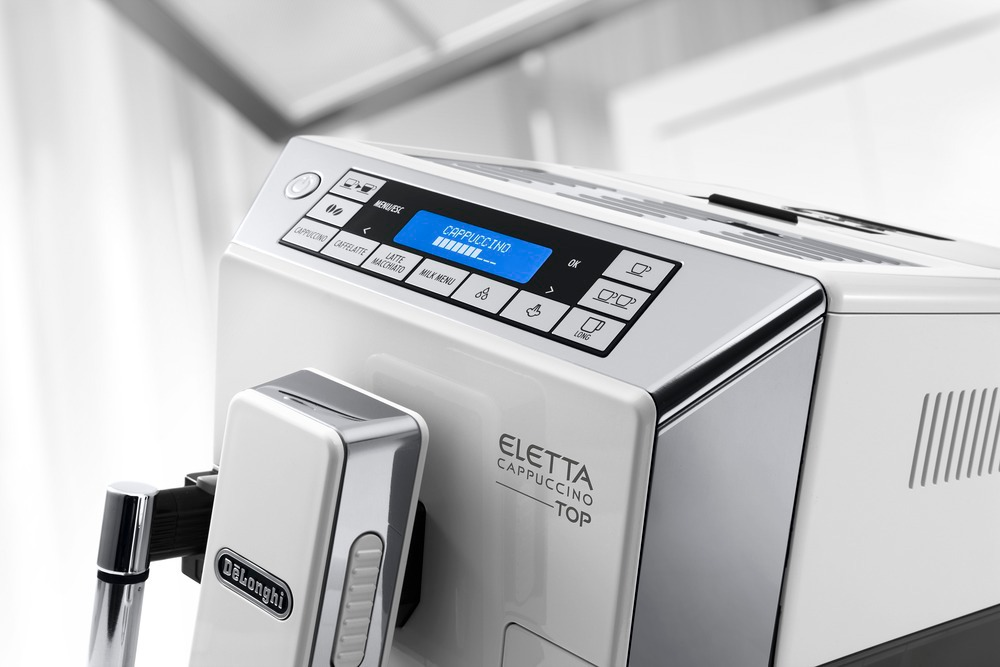 DELONGHI Eletta Cappuccino ECAM45.766.W Kaffeevollautomat Weiß