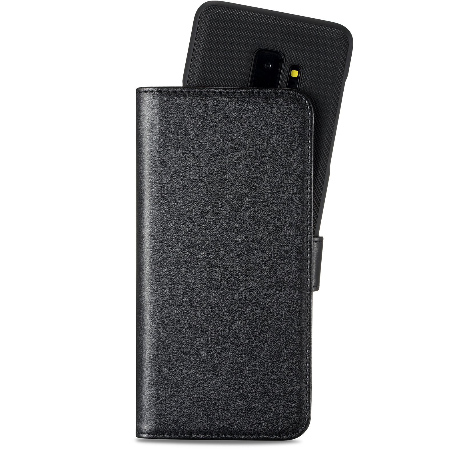 HOLDIT WALLET CASE, Bookcover, Samsung, Galaxy S9+, Schwarz