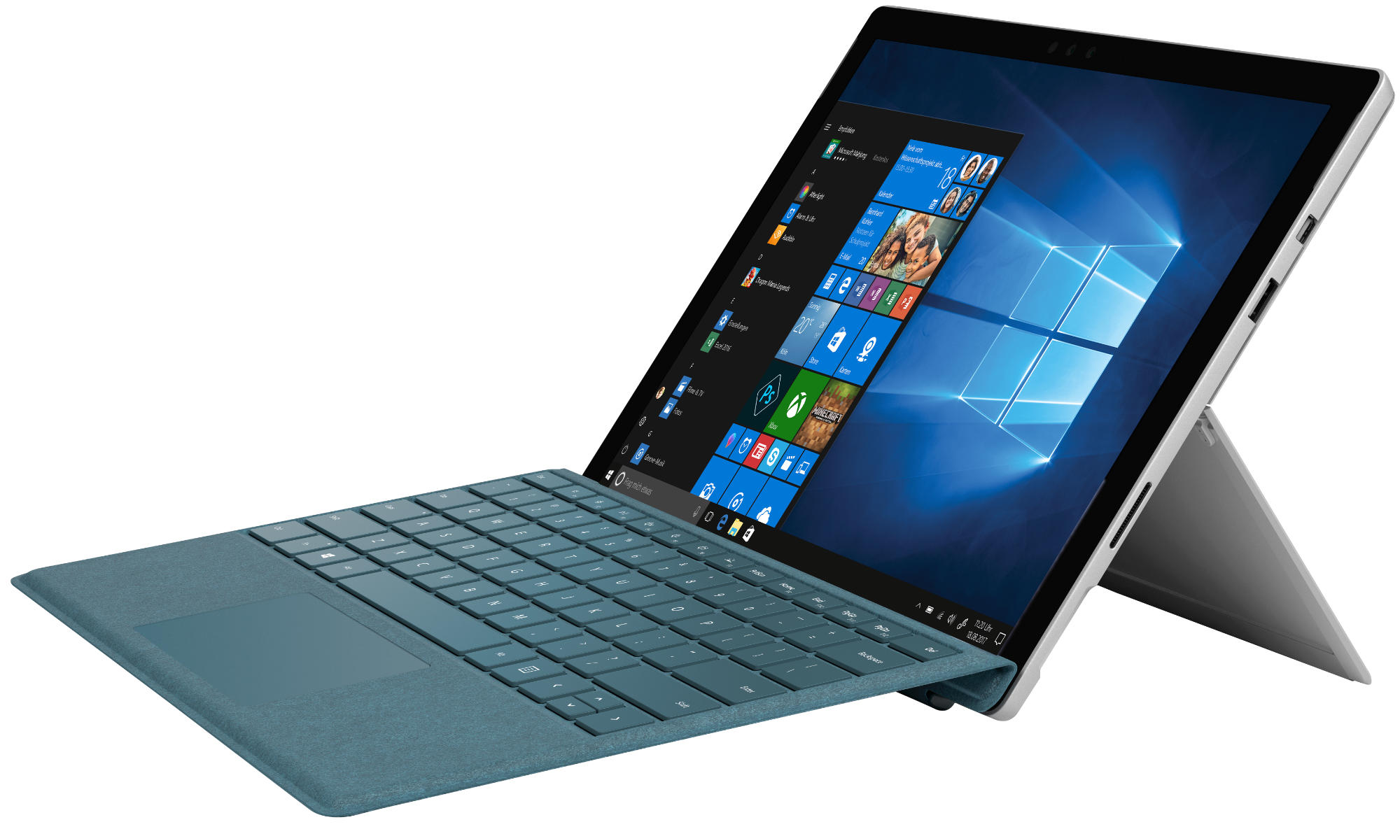 MICROSOFT Surface Pro - 12,3 Zoll - Intel® Core™ i5 i5-7300U - 4 GB - 128 GB - Intel® HD 620 - Windows 10 Pro (64 Bit)