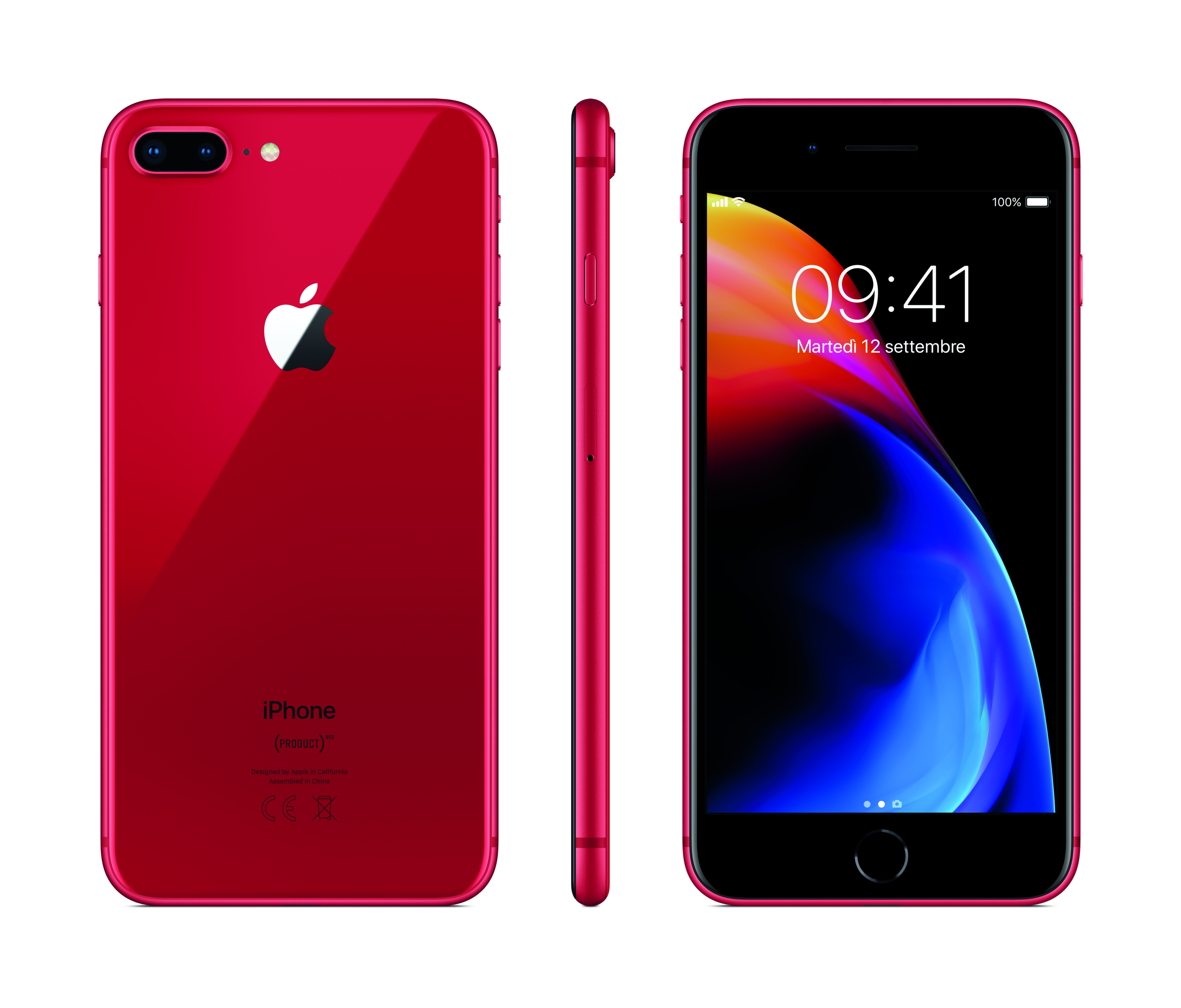 APPLE iPhone 8 Plus (PRODUCT)RED™ Special Edition 64GB 64 GB, Rot