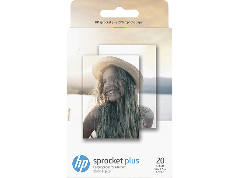HP Fotopapier glanzend Sprocket Plus 20 vellen (2LY72A)