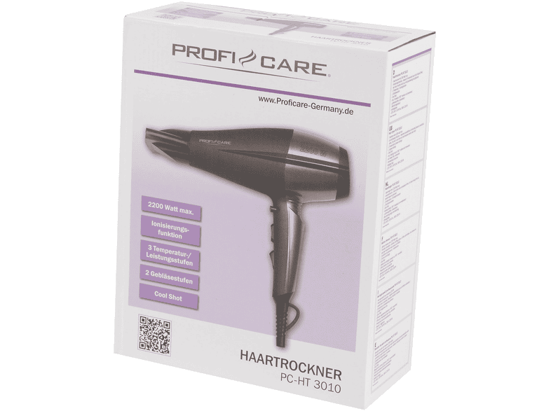 Profi Care PC-HT 3010 Haartrockner Braun/Bronze (2200 Watt) — Foto 5 von 5
