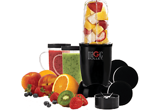 NUTRIBULLET Magic Bullet - Mixeur - 200 Watts - Noir - mixeur sur socle (Noir)