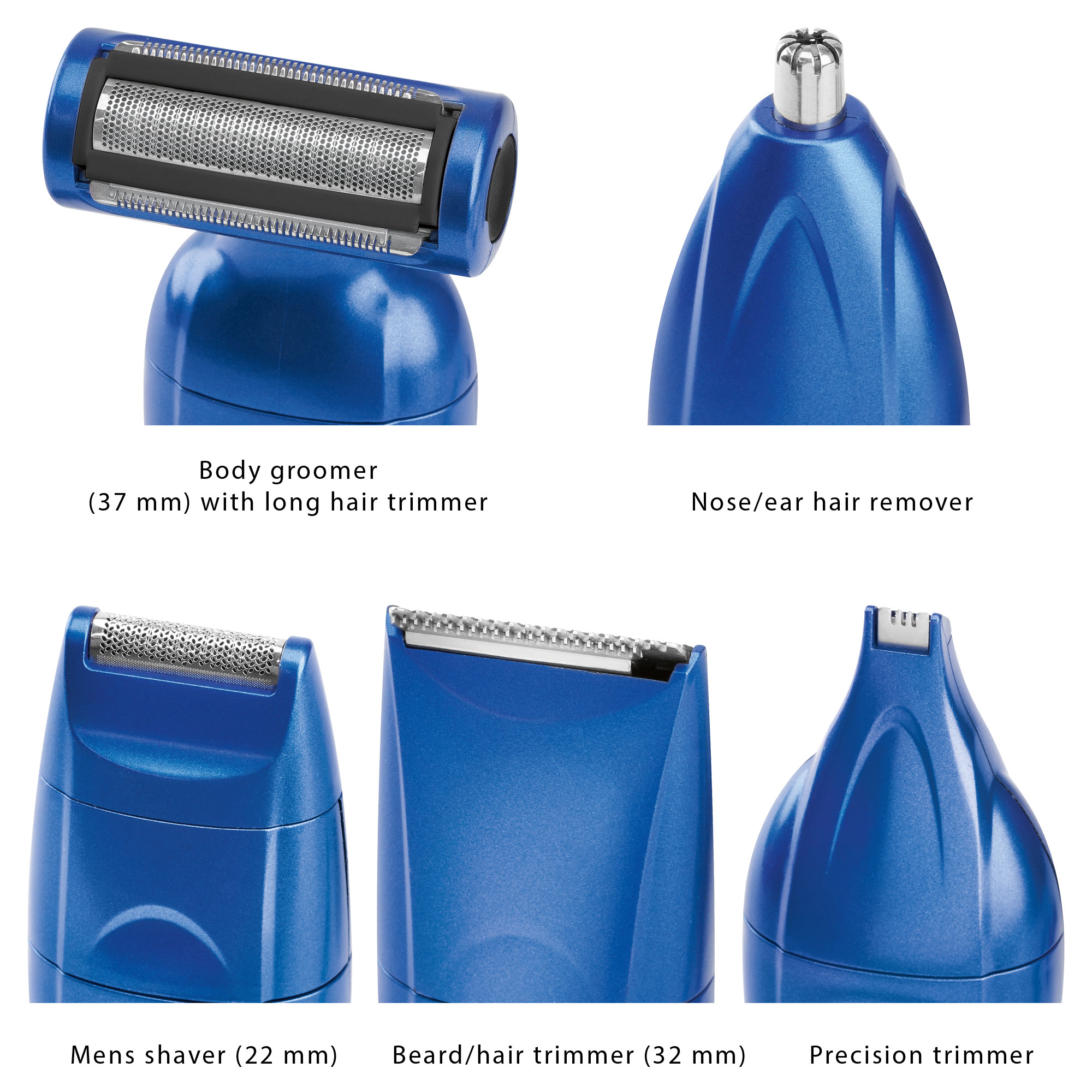 PROFI CARE PC-BHT 3015, Multigroomer, Blau