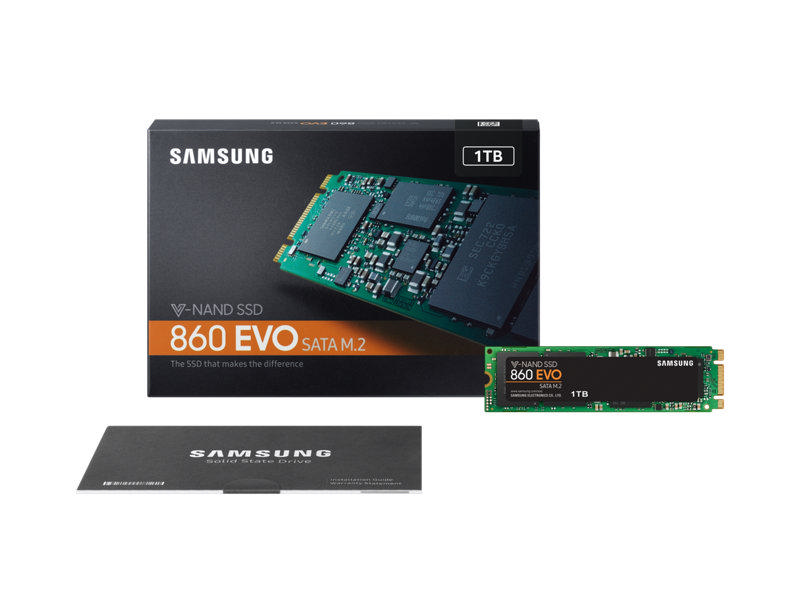 SAMSUNG 860 EVO MZ-N6E1T0BW 1TB 550MB Okuma 520MB Yazma SSD Fiyat