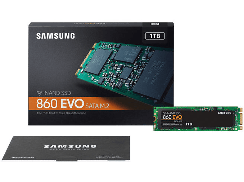 SAMSUNG 860 EVO MZ-N6E1T0BW 1TB 550MB Okuma 520MB Yazma SSD Fiyat