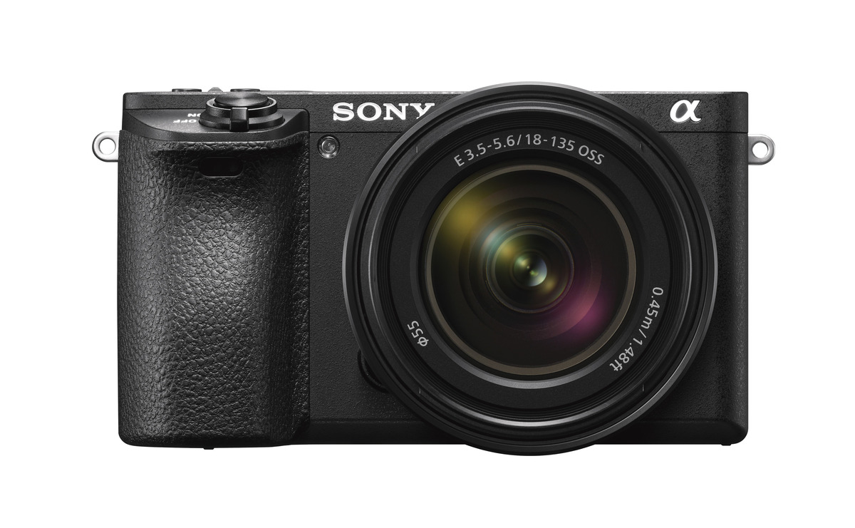 SONY Alpha 6500 Zoom Kit (ILCE-6500M) Systemkamera mit Objektiv 18-135 mm, 7,6 cm Display Touchscreen, WLAN