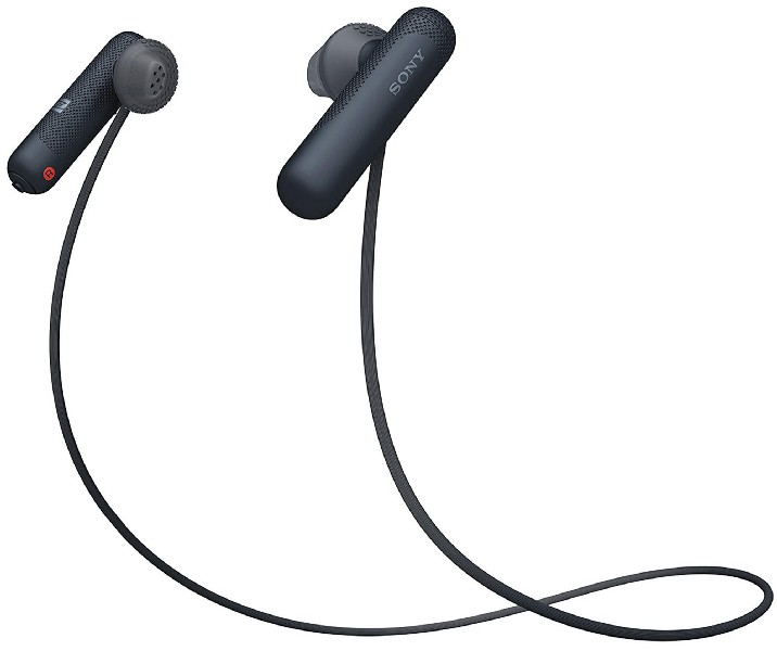 Auriculares Bluetooth Sony wisp500 ear negro deportivos wisp500b con y nfc ipx4 intraurales null para binaural dentro wsp500 batería 8h 4.2 tamaño neodimio 441 sp500