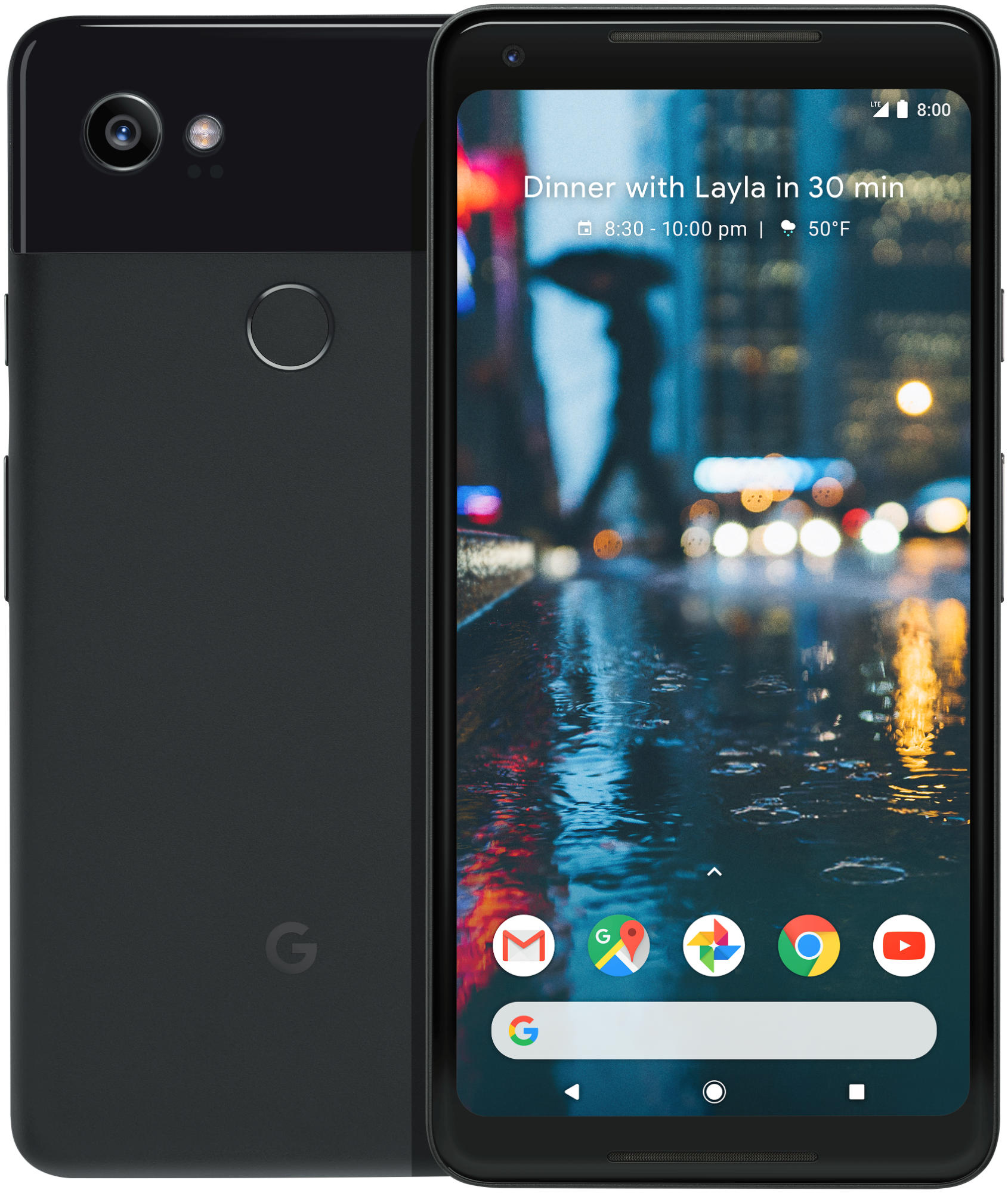 GOOGLE Pixel 2 XL 64 GB Just Black