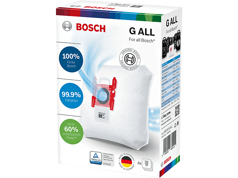 BOSCH BBZ41FGALL porzsák