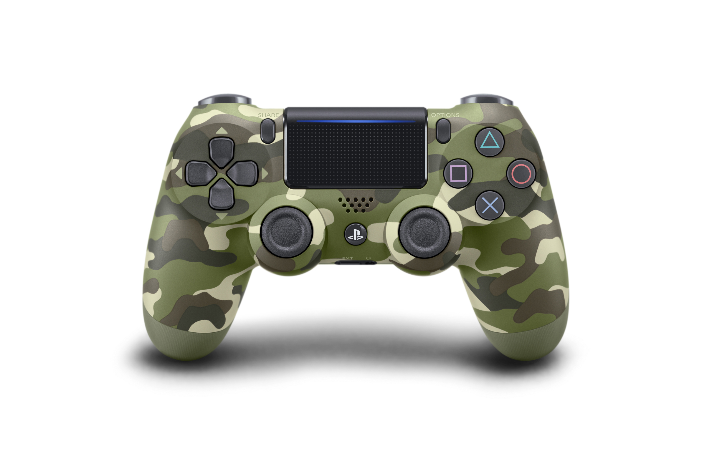 SONY PlayStation 4 Wireless Dualshock Controller 4 für v2 Camouflage PlayStation Grün