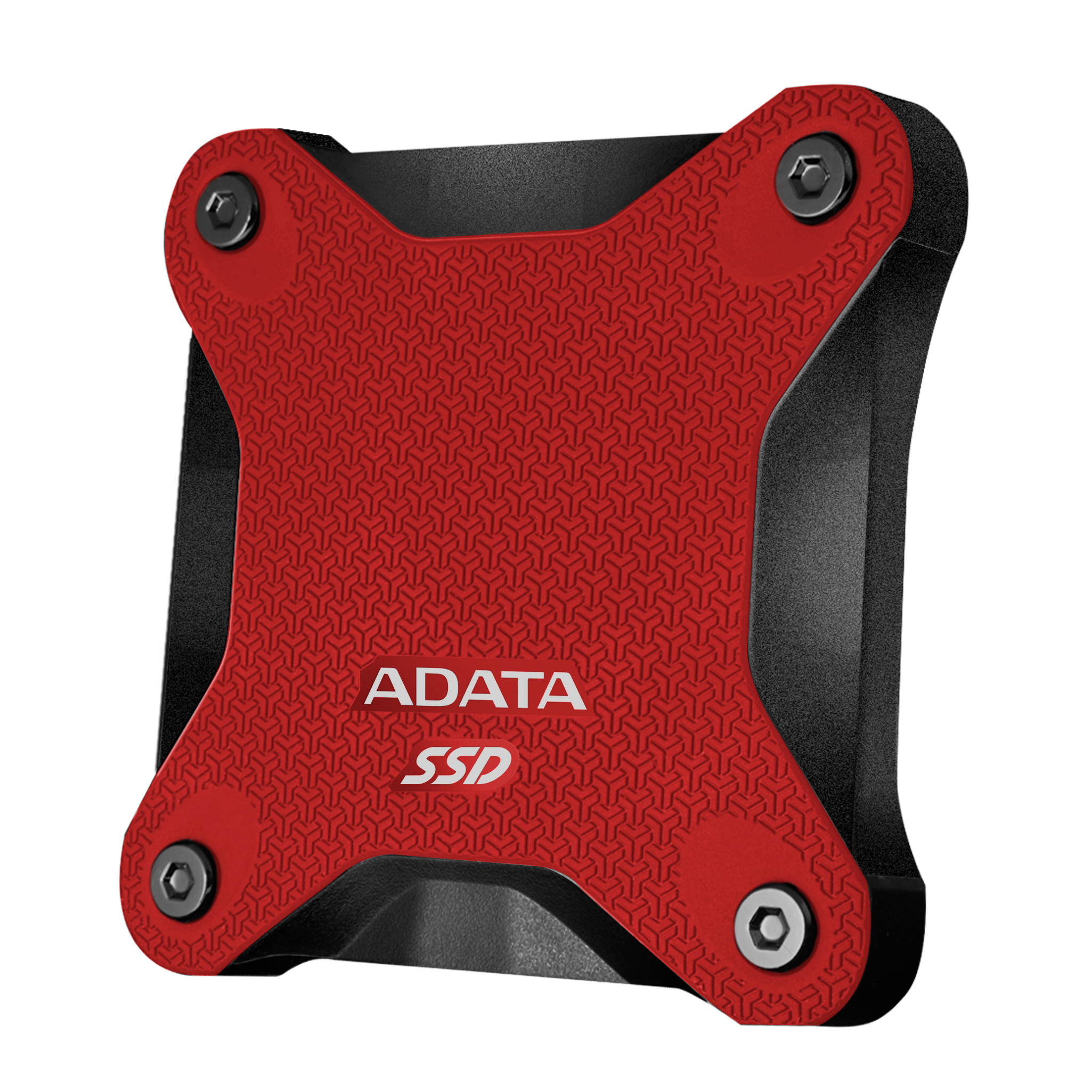 ADATA SD600 Festplatte, 512 GB SSD, 2,5 Zoll, extern, Rot/Schwarz