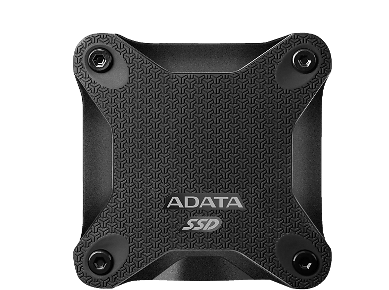 ADATA extern, Festplatte, SSD, Schwarz SD600 NAND GB Flash, Zoll, 2,5 256