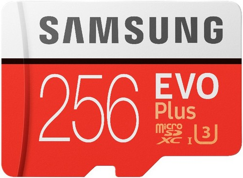 SAMSUNG Evo Plus, Micro-SDXC Speicherkarte, 256 GB, 100 MB/s