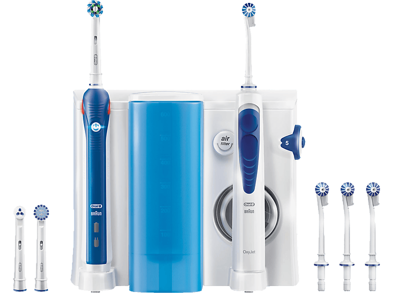 ORAL B Elektrische tandenborstel + Monddouche Oxyjet Center (PRO 2000)