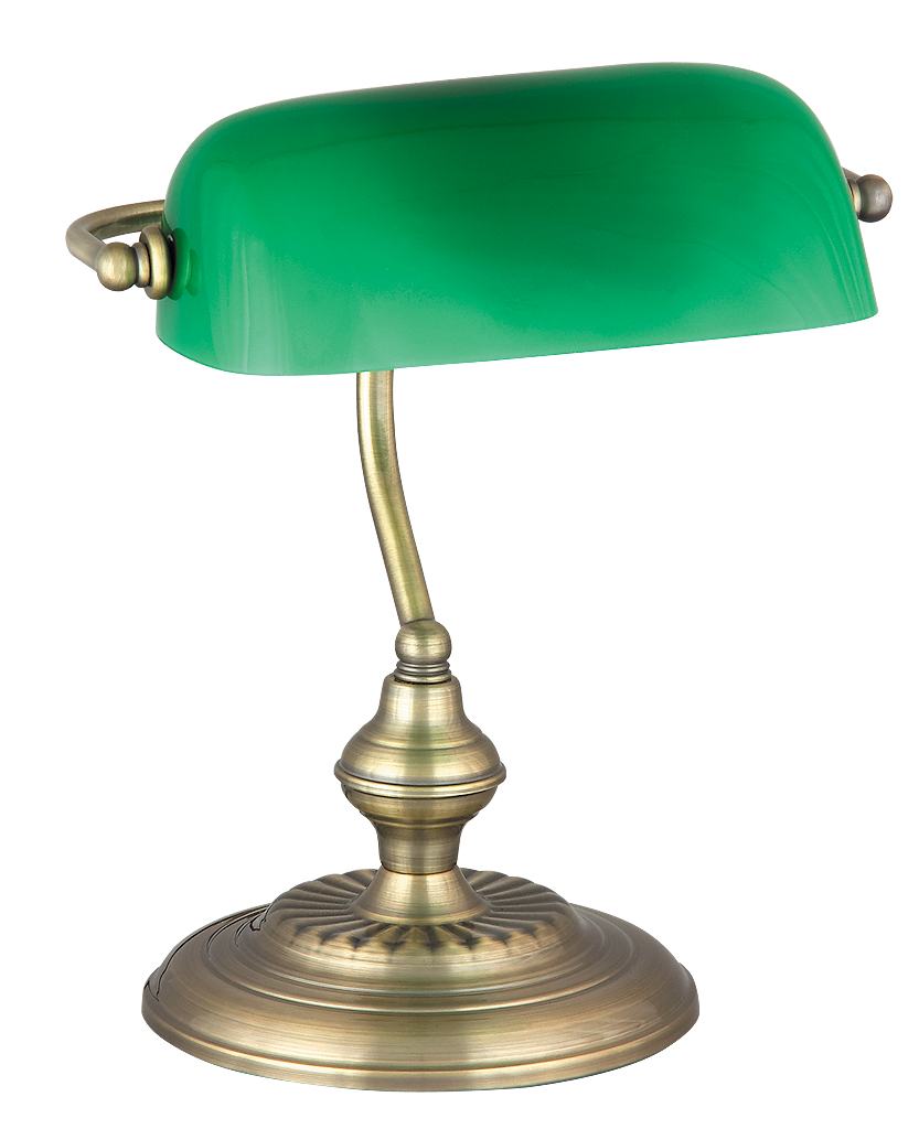 RÁBALUX 4038 BANK Asztali lámpa E27 1X60W, bronz