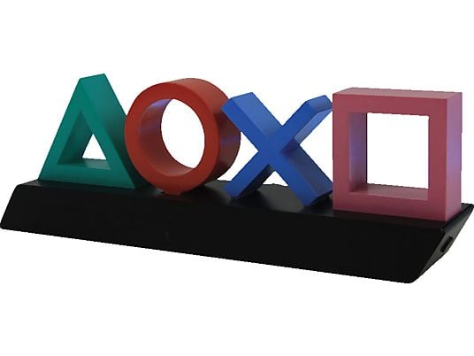 PALADONE Le icone del logo di PlayStation si accendono - Lampada (Multicolore)