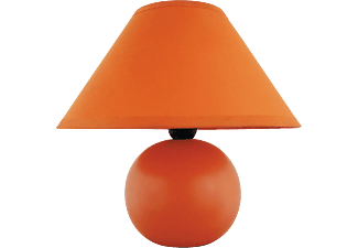RÁBALUX 4904 ARIEL Kerámia asztali lámpa E14 Max40W, narancs