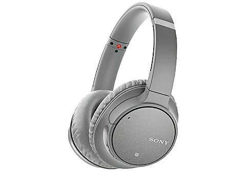 Auriculares inalámbricos - Sony WH-CH700N, Bluetooth, Noise Cancelling, 40 mm, DSEE, Micrófono, Gris