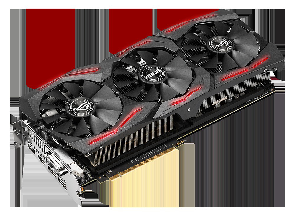 ASUS Radeon™ RX Vega 56 ROG Strix OC 8GB (90YV0B50-M0NA00) (AMD, Grafikkarte)