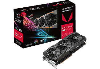 ASUS ASUS ROG-STRIX-RXVEGA56-O8G-GAMING - Scheda grafica - 8 GB HBM2 (High Bandwidth Memory) - Nero - 