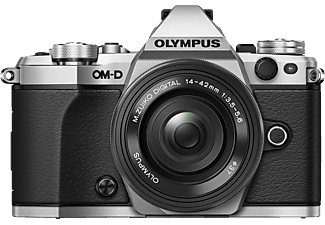 OLYMPUS E-M5 II Pancake Zoom Kit Silver/Black