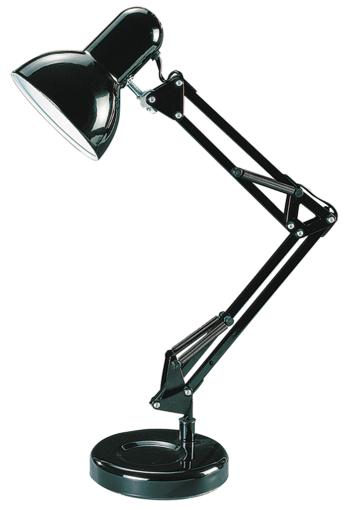 RÁBALUX 4212 SAMSON Asztali lámpa E27 60W, fekete