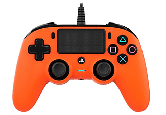 NACON vezetékes kontroller, narancssárga (PlayStation 4)
