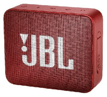 Altavoz inalámbrico - JBL GO 2 Red, 3 W, Bluetooth, IPX7, Micrófono, Rojo