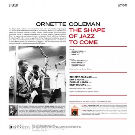 Ornette Coleman - The Shape (Vinyl) Jazz of Come - to