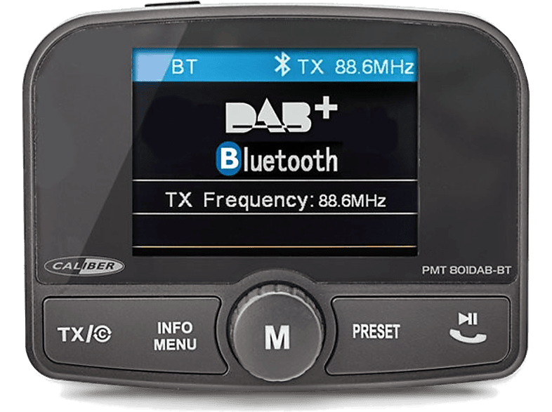 CALIBER DAB + FM-zender (PMT801DAB-BT)