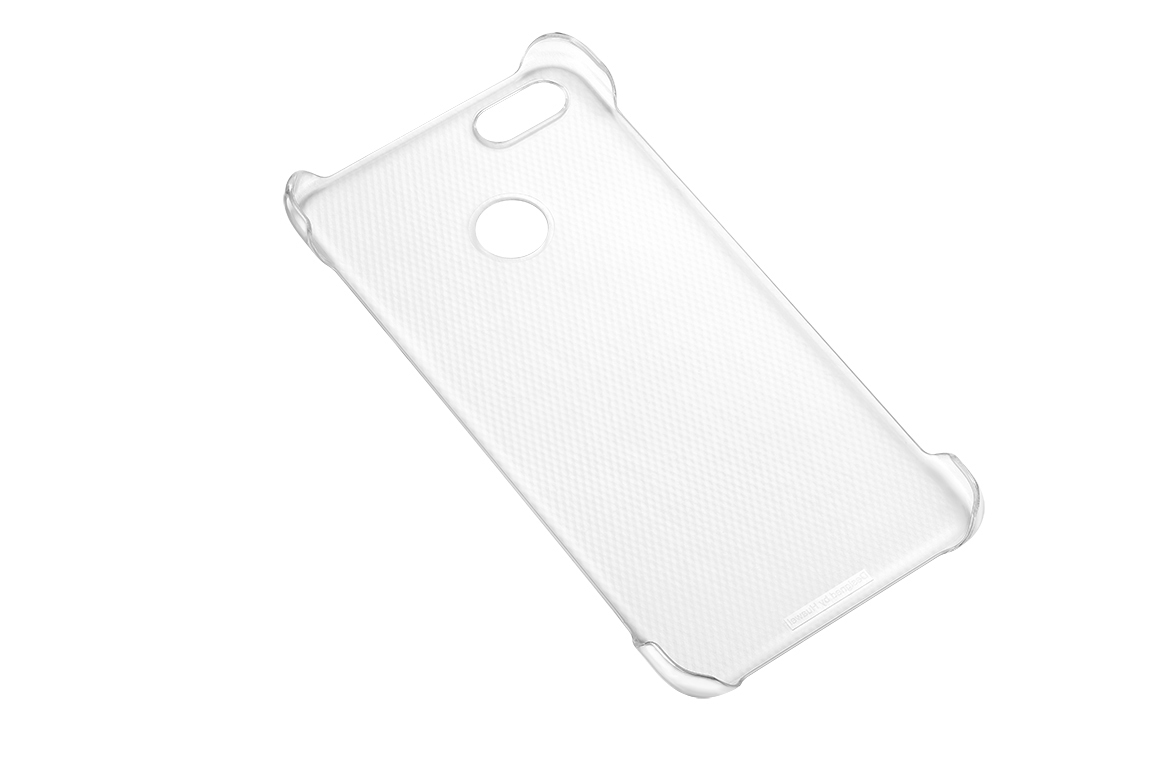 HUAWEI PC Case, Backcover, Huawei, Y6 Pro 2017, Weiß (Transparent)