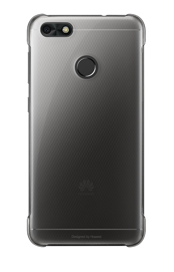 HUAWEI PC Case, Backcover, Huawei, Y6 Pro 2017, Schwarz (Transparent)