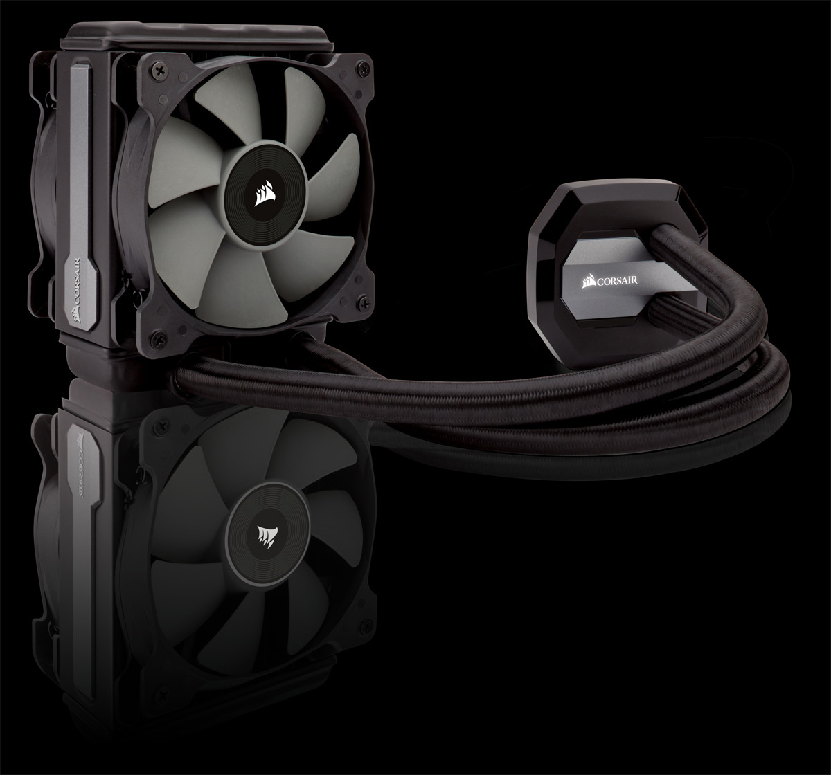 CORSAIR Hydro Series H80i CPU Wasserkühlung, Schwarz