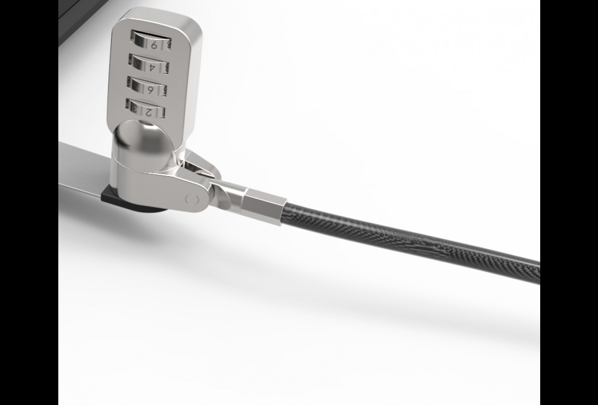 COMPULOCKS Sicherheitsplatte mit, Universal, Universal, Silber