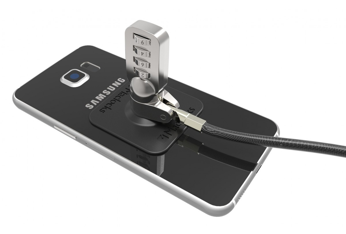 COMPULOCKS Sicherheitsplatte mit, Universal, Universal, Silber