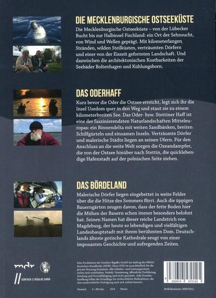 Sagenhaft - Das Oderhaff / Das Bördeland / Mecklenburgische Ostseeküste DVD