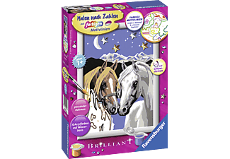 RAVENSBURGER Pferdeliebe, Brilliant Malen nach Zahlen Malen nach Zahlen