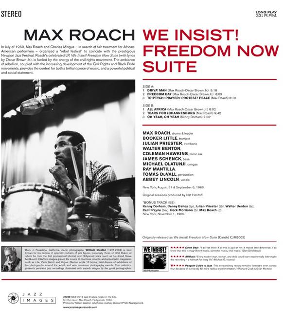 Albumcover für Max Roachs 